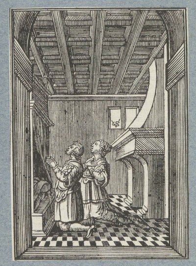 Bryllupsnatt til Tobias og Sara av Christoffel van Sichem (II)