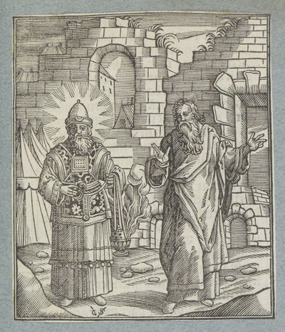 Presteantrekk av Christoffel van Sichem (II)