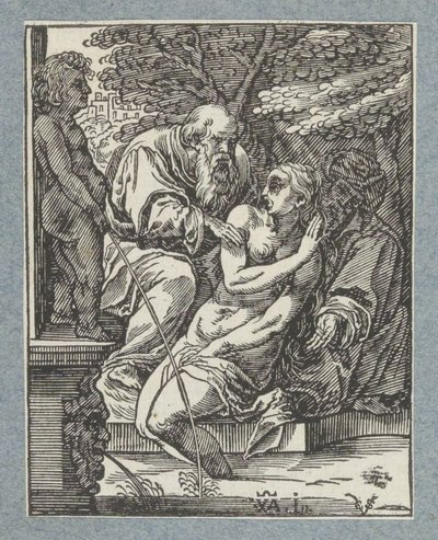 Susanna og de eldste av Christoffel van Sichem (II)