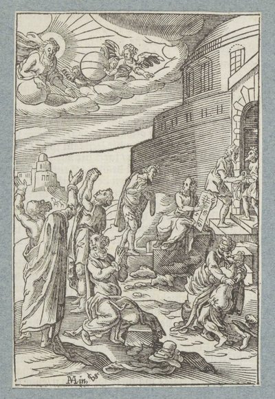 Tilgi oss vår skyld, likesom vi har tilgitt dem som skylder oss av Christoffel van Sichem (II)