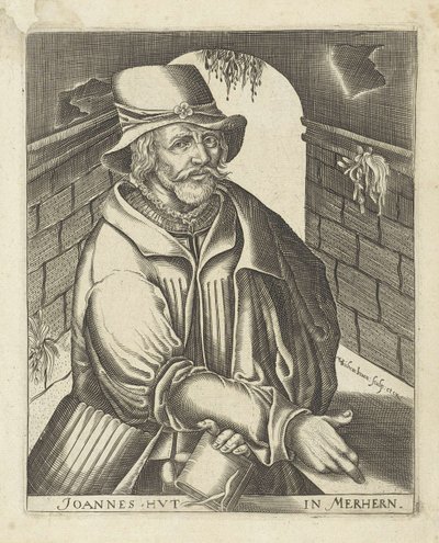 John Hus i Merhern, ca. 1650 av Christoffel van Sichem