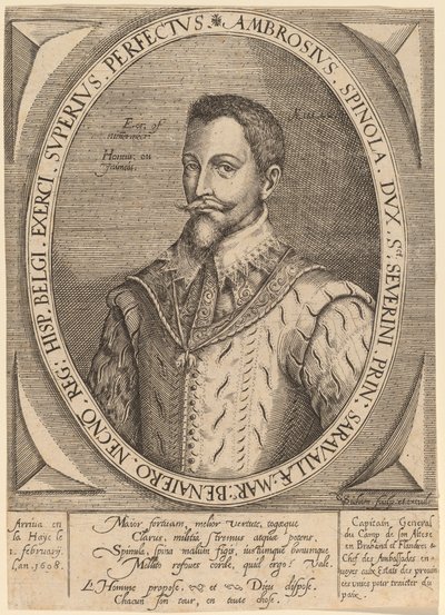 Ambrosius Spinola av Christoffel van Sichem I