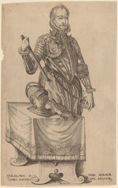 William av Nassau, prins av Orange av Christoffel van Sichem I