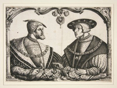 Keiserne Charles V og Ferdinand I av Christoph Bockstorffer