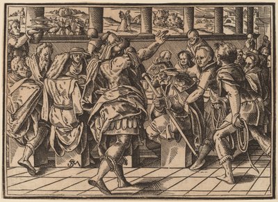 The Martyrium of Saint James (?) av Christoph Murer