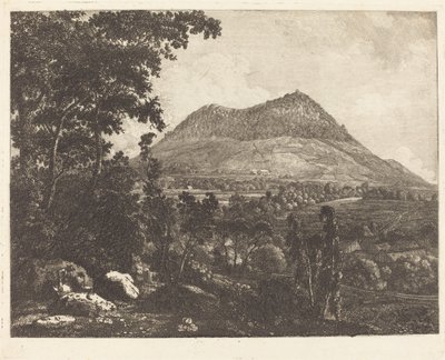 Landeskrone-fjellet nær Goerlitz av Christoph Nathe