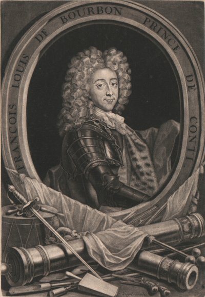 Francois Louis De Bourbon, prins av Conti av Christoph Weigel