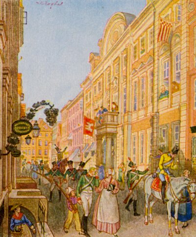 Hamburger Bürgerwehr von Christophe (1856-1945)