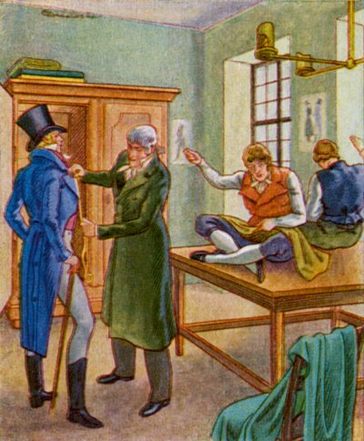 Herrenschneider von Christophe (1856-1945)