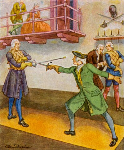 Fechtschule von Christophe (1856-1945)