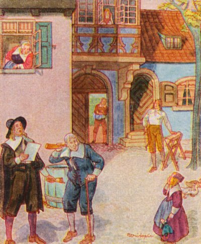 Gemeindeausrufer von Christophe (1856-1945)