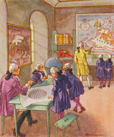 Kriegsschule von Christophe (1856-1945)