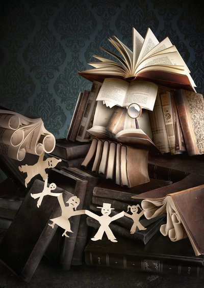 Paper Peoples bokverden av Christophe Kiciak