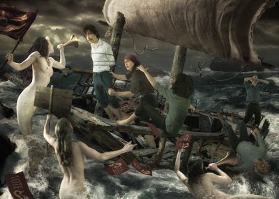 Stormfull havfrueopprør av Christophe Kiciak