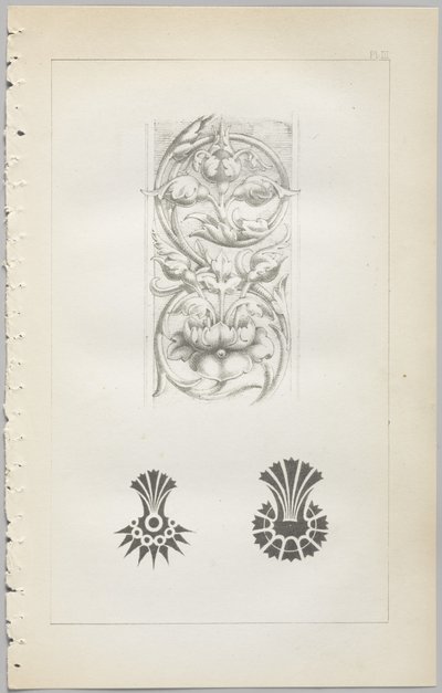 Kunsten å dekorativt design: med et vedlegg, som gir klokkeslett for blomstene åpne, utgitt av Day & Son, London, 1862 av Christopher Dresser