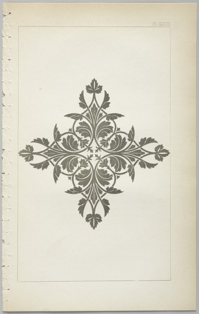 Kunsten å dekorativt design: med et vedlegg, som gir klokkeslett for blomstene åpne, utgitt av Day & Son, London, 1862 av Christopher Dresser
