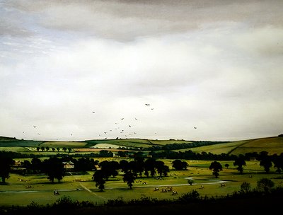 Et engelsk landskap av Christopher Richard Wynne Nevinson