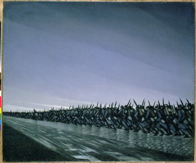 Spalte i mars 1915 av Christopher Richard Wynne Nevinson
