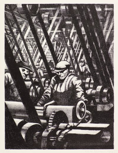 Å lage motoren av Christopher Richard Wynne Nevinson