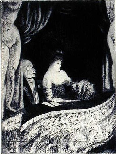 Suksess (en boks på teatret) av Christopher Richard Wynne Nevinson