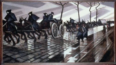 Veien til Ypres av Christopher Richard Wynne Nevinson