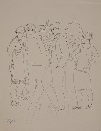 Bar i Marseille, 14. juni av Christopher Wood