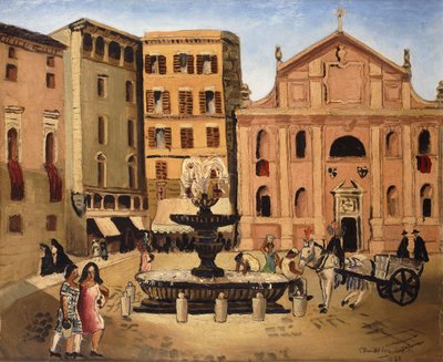 Plassen i Roma av Christopher Wood