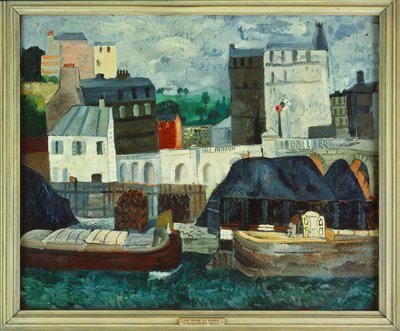 Seinen ved Passy, april-mai 1928 (olje på lerret) av Christopher Wood