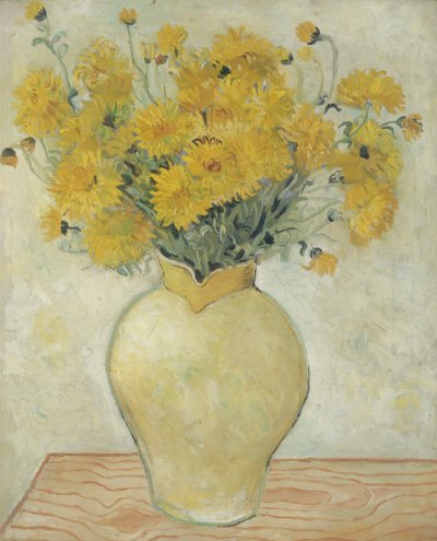 Gule krysantemum, 1925 av Christopher Wood