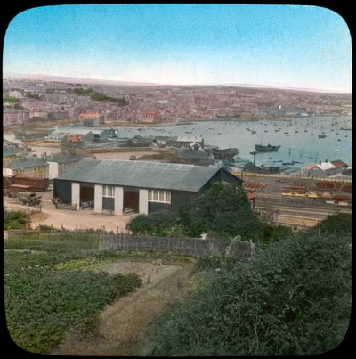 Falmouth, Cornwall, slutten av 1800- eller begynnelsen av 1900-tallet av Church Army Lantern Department