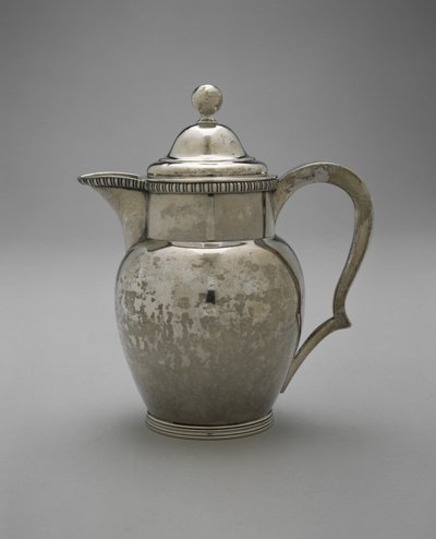 Dekket mugge, ca. 1809–1814 (sølv) av Churchill and Treadwell
