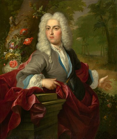 Portrett av en mann, ca. 1720. av Circle of Arnold Boonen