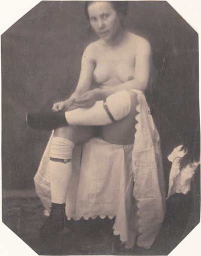 [Naken kvinne], ca. 1855. av Circle of Louis Adolphe Humbert de