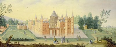 Kloster og slott i Egmond av Claes Jacobsz van der Heck