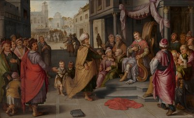 The Judgment of Cambyses, 1620. av Claes Jacobsz van der Heck