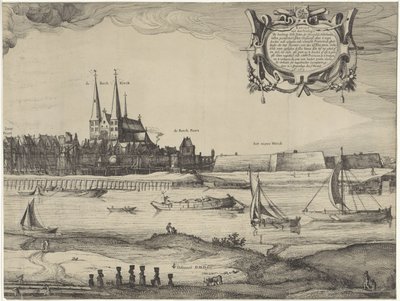 Profilen til Deventer (plate IV) av Claes Jansz. Visscher (II) (possibly)