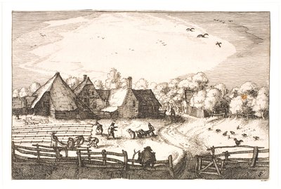 Bleking-Fields nær Haarlemmerhout av Claes Jansz. Visscher