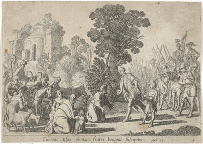 Forsoning mellom Jakob og Esau History of Jacob (serietittel) av Claes Moeyaert