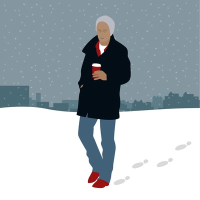 Kaffe i snøen av Claire Huntley