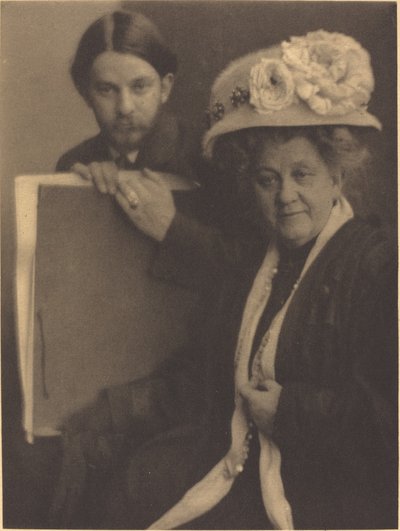 Alvin Langdon Coburn og hans mor av Clarence H. White