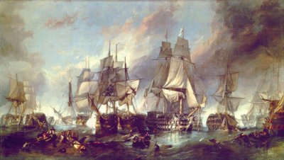 Schlacht von Trafalgar von Clarkson Frederick Stanfield