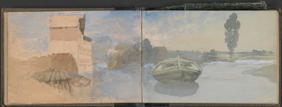 Isle of Wight og Kent Skissebok av Clarkson Stanfield
