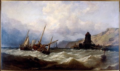 Oxwich Bay, Sør-Wales av Clarkson Stanfield