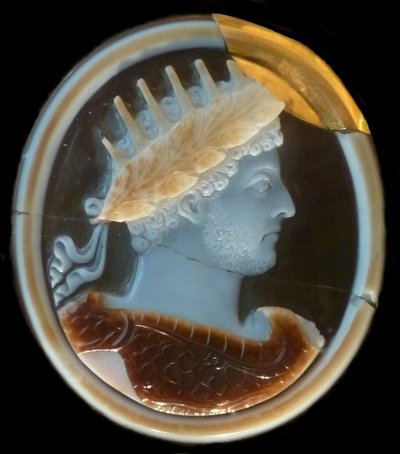 Keiser Commodus Cameo av Classical Antiquities