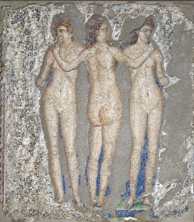 De tre nåder, 1. århundre. av Classical Antiquities.