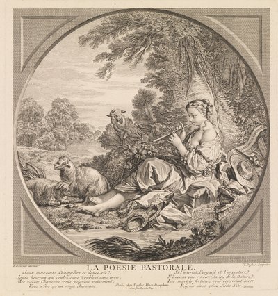 Den pastorale poesien av Claude Agustin Duflos