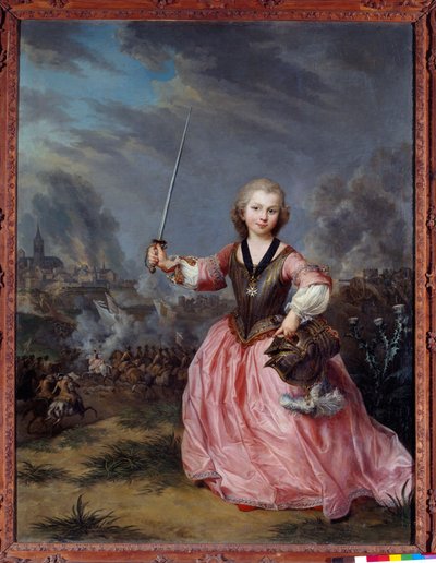 Portrett av Pierre Claude Secret de Gueidan som ridder av Malta Les Gueidan var en stor provençalsk familie. Maleri av Claude Arnulphy (1697-1786). 1748 Musee Granet, Aix en provence av Claude Arnulphy