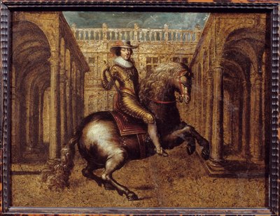 Rytterportrett av Gaston d