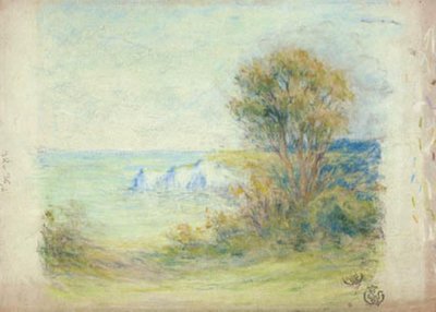 Klipper ved Etretat av Claude Emile Schuffenecker
