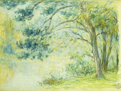 Landskap; Landsbygda av Claude Emile Schuffenecker
